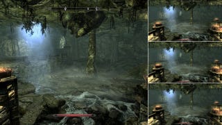 Illustration for article titled Here's Skyrim on "Max" Settings