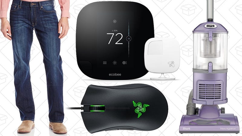 Illustration for article titled Today's Best Deals: Amazon Jeans Sale, Razer Blowout, Ecobee3, and More