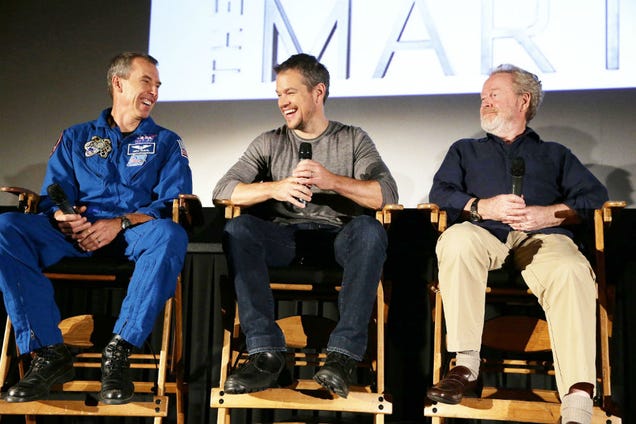NASA and Matt Damon Told Us Why The Martian Is "a Love Letter to Science"