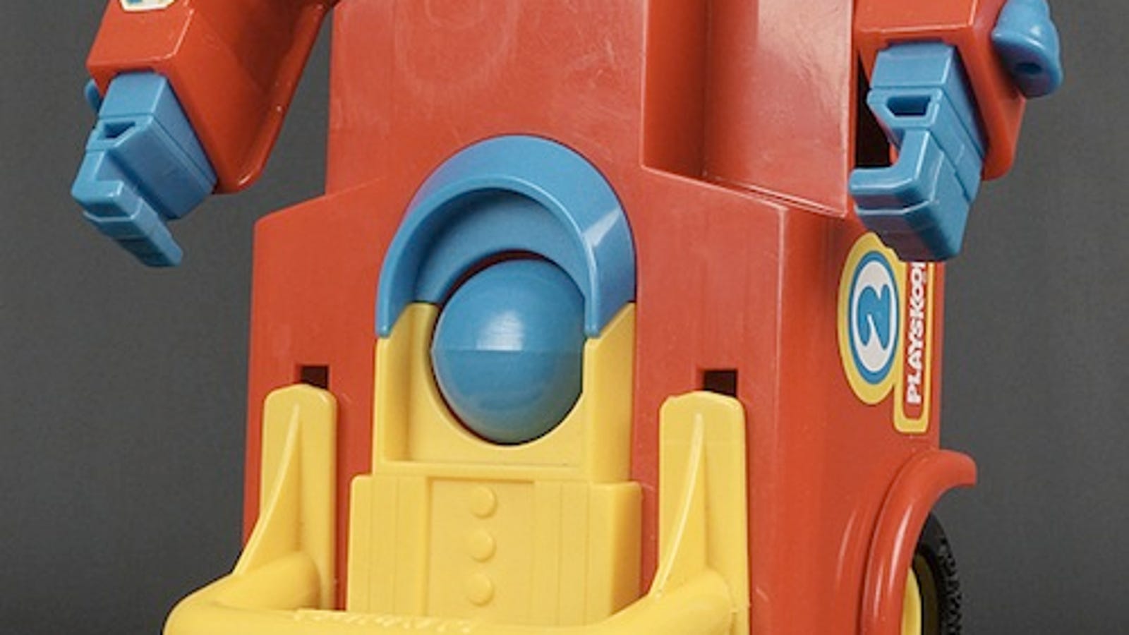 a toy ball that transforms into a character