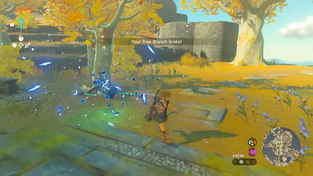 Yup, Zelda: Tears of the Kingdom Weapons Break Just Like BOTW