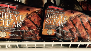 The Dollar Tree dollar store carries $1 steak.YouTube screenshot