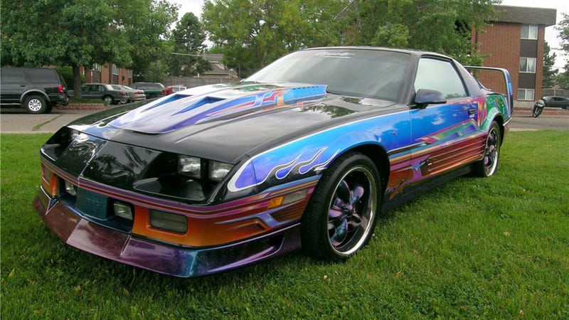 One of the worst custom Camaros we've ever seen crosses the auction block