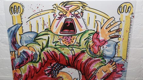Political Artist Jim Carrey Is Feuding With Benito Mussolini S Granddaughter So Hey How S Your Day