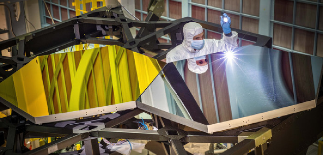 The James Webb Space Telescope Looks Like Gold Plated Space Origami