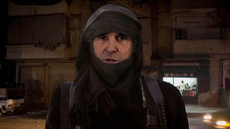 Illustration for article titled ‘To Defeat Them, I Must Become Them,’ John Kerry Says While Putting On Black Face Mask
