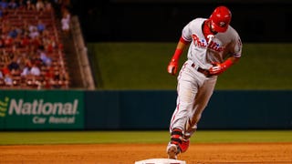 Shortstop Pedro Florimon Pitches Perfect Inning, Then Socks Mighty Dinger