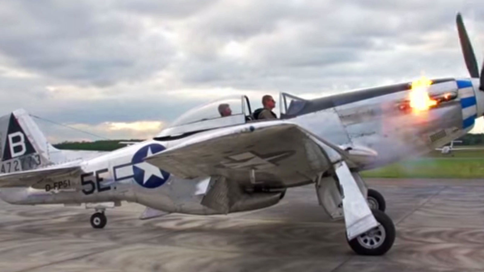 The Sound Of This P 51 Mustang Starting Is A Symphony Like