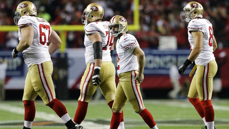Illustration for article titled The 49ers Will Stick With David Akers For The Super Bowl