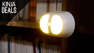 Illustration for article titled These Cheap Motion-Sensing Night Lights Stick Anywhere You Need Them