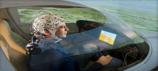 Illustration for article titled "Mind-Controlled" Airplanes Might Just Be A Thing