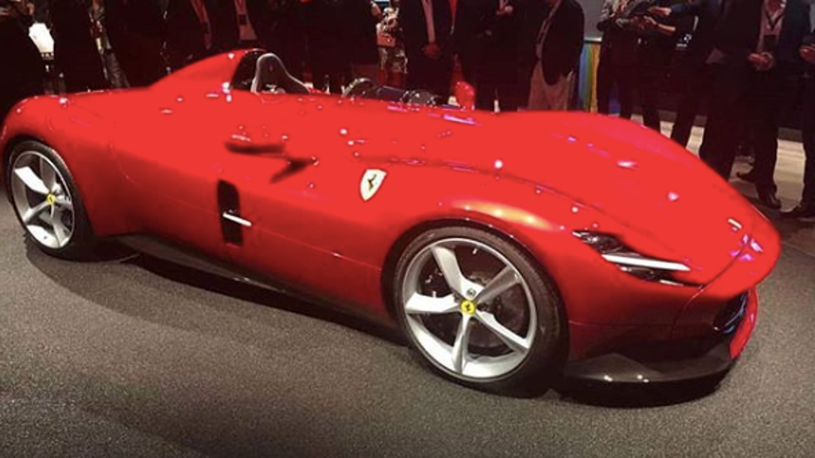 The Ferrari Monza Sp1 Is A One Seat Speedster With 789