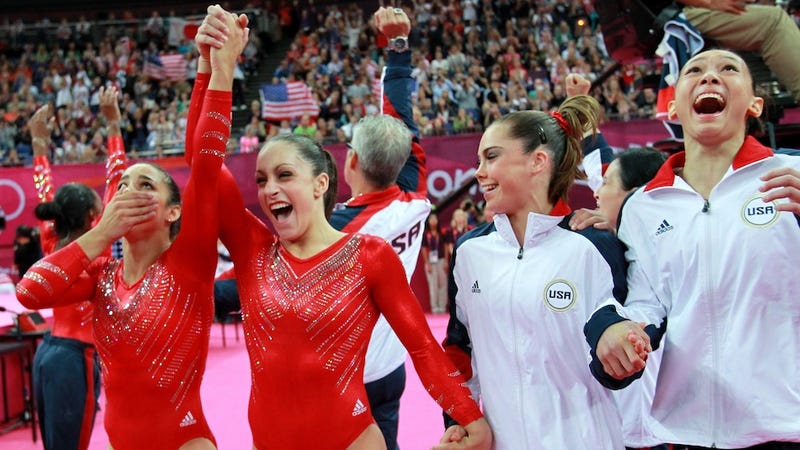 Illustration for article titled Happy, Healthy, And Hitting Their Spots: How The American Women's Gymnastic Team Won The Gold