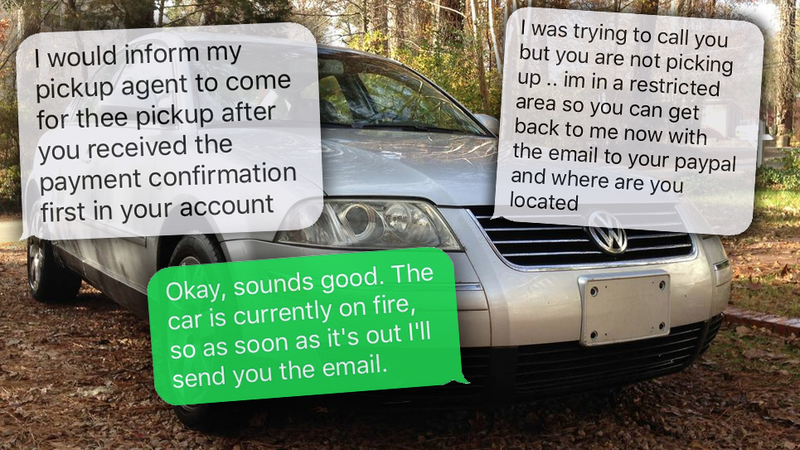 How A Craigslist Scammer Tried To Steal My Mom S Car