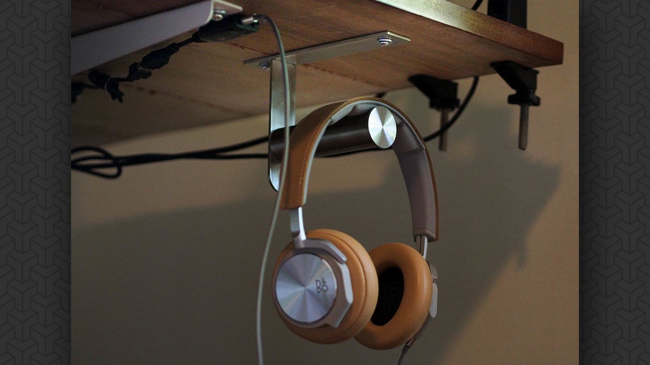 Hang Your Headphones Under Your Desk with This IKEA Hook