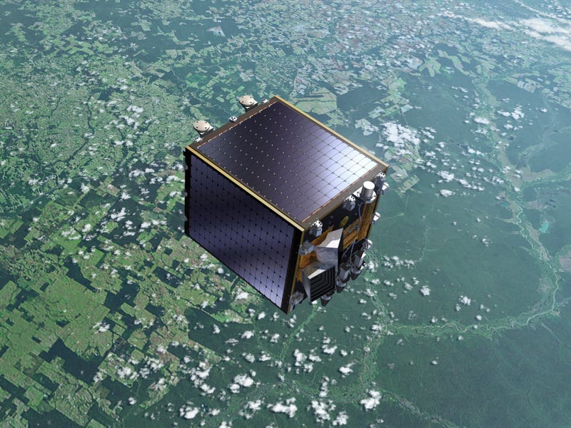 Illustration for article titled The Camera Inside This Satellite May Soon Scan Your Skin for Cancer