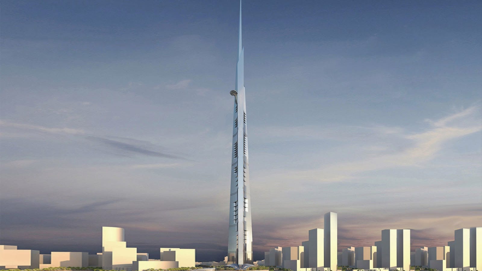 Jeddah Tower, el primer edificio con 1 kilómetro de altura, estará