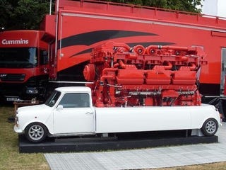 Mini Equipped With 11 Ton V18 Diesel Engine