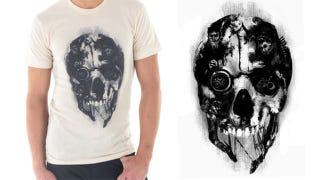 Illustration for article titled You Won't Blend In Wearing A Snazzy Dishonored Shirt