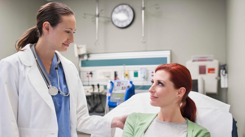 Illustration for article titled Gynecologist Inserting IUD Promises Woman It Will Be Just A Quick Pinch And Then She’ll Be On The Floor Unconscious