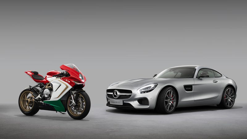 Illustration for article titled ​Mercedes-AMG Just Snagged A Stake In Motorcycle Maker MV Agusta