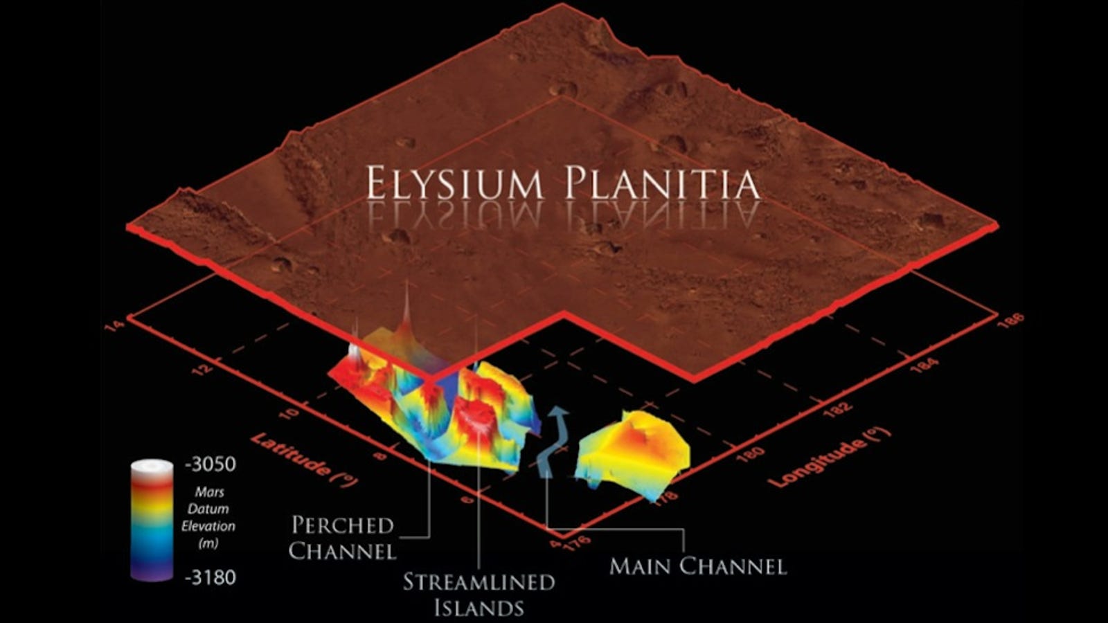 Mars' underground flood channels are much deeper than we thought