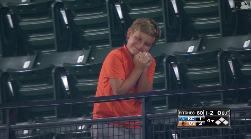 Illustration for article titled Foul Ball Immediately Becomes Child's Most Prized Possession