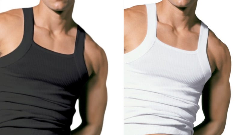 Illustration for article titled Tell Us If You've Ever Seen a Guy Wearing This Stupid Tank Top