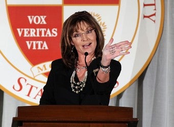Illustration for article titled Palin Speaks Jibberish To Express Her Xenophobia