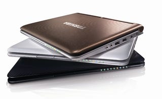 Illustration for article titled Toshiba Harnesses Pine Trail For 10-Inch NB300 and NB305 Netbooks