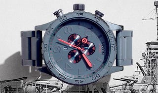 Illustration for article titled Clumsy Watch-Wearers Rejoice Over Nixon's Gunship Watches