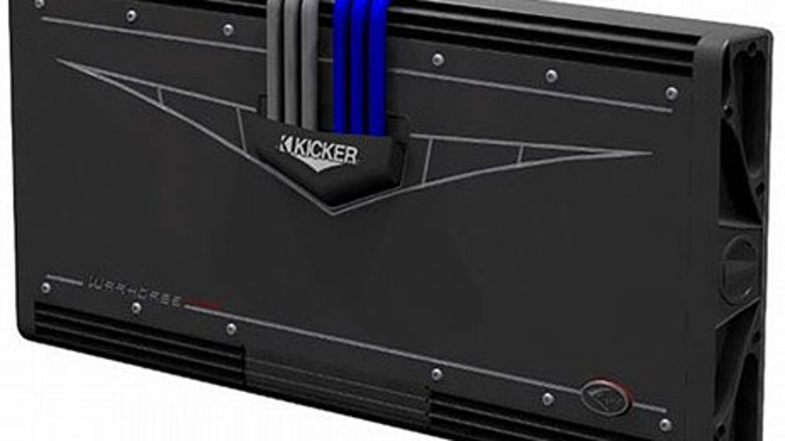 Kicker Warhorse 10,000Watt Car Stereo Amp Ensures Complete Neighbor