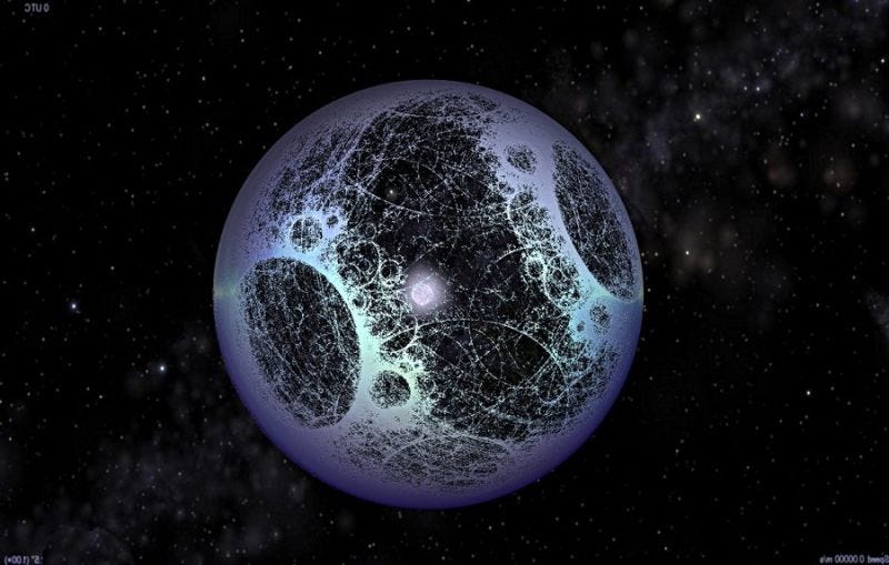 Illustration for article titled Detectan una nueva estrella cuyo brillo oscila tanto que los astrónomos no consiguen explicar la causa