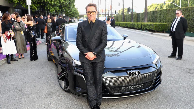 Illustration for article titled Por qué el Audi eléctrico E-Tron GT de Avengers: Endgame no suena como un automóvil eléctrico