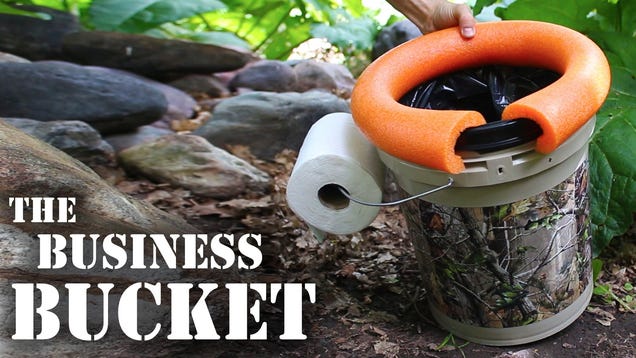 Learn How to Make the Perfect All-In-One Camping Toilet with This ... Learn How to Make the Perfect All-In-One Camping Toilet with This ...