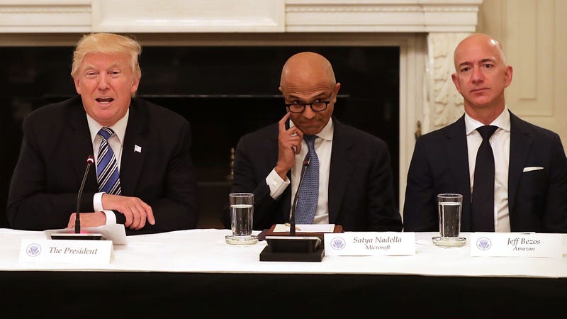 Illustration for article titled Amazon Lost $53 Billion in One Day Because Trump Has Opinions