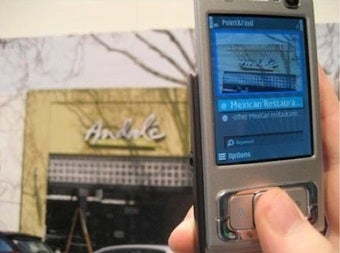 Illustration for article titled Nokia Point and Find Is Like a Meatspace Google