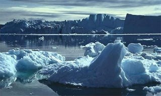 Illustration for article titled Buried beneath 1.6 miles of solid ice, Greenland's bedrock reveals our planetary future
