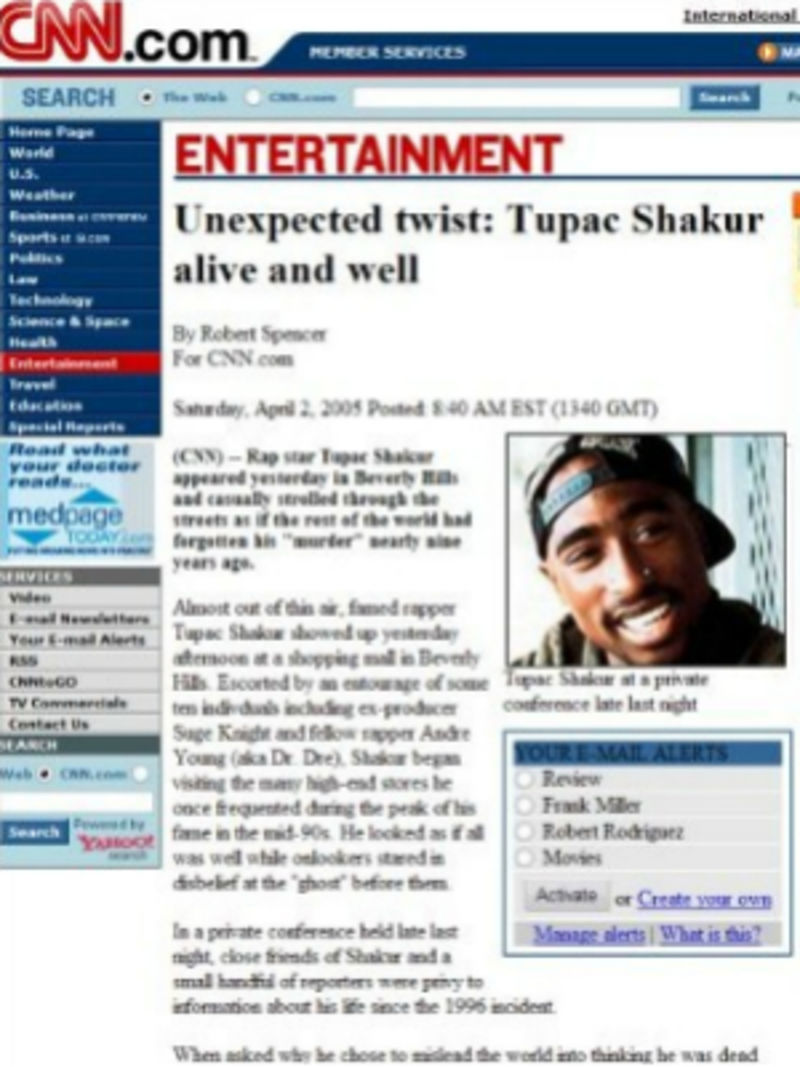 Illustration for article titled Thug Afterlife: A Tupac Timeline