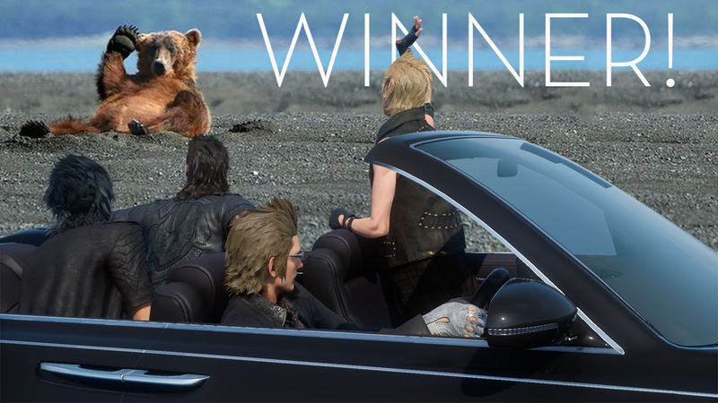 Illustration for article titled Kotaku 'Shop Contest: Fine, We'll Do Final Fantasy XV: Winners!