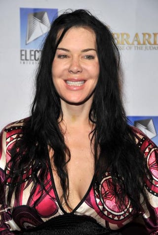 Joan Marie Laurer, also known as WWF wrestler Chyna, in Hollywood, Calif., on Nov. 19, 2008Frazer Harrison/Getty Images