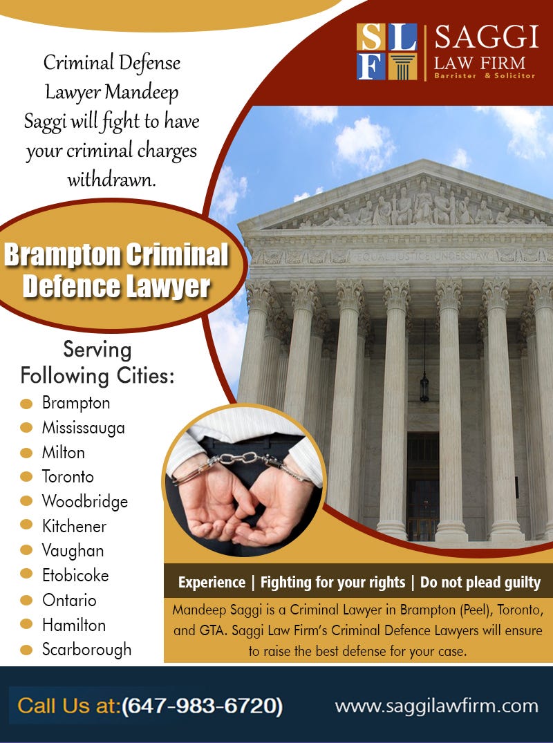 Illustration for article titled Brampton Criminal Defence Lawyer