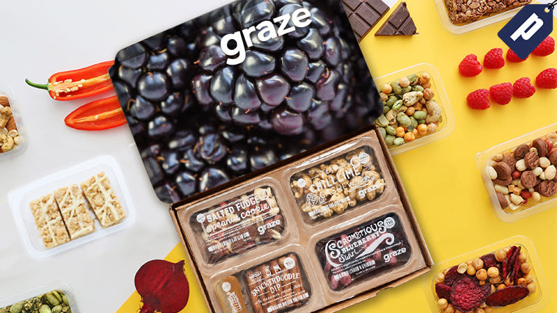 Illustration for article titled Get A Free Box Of Delicious Snacks From Graze And Stay Satisfied