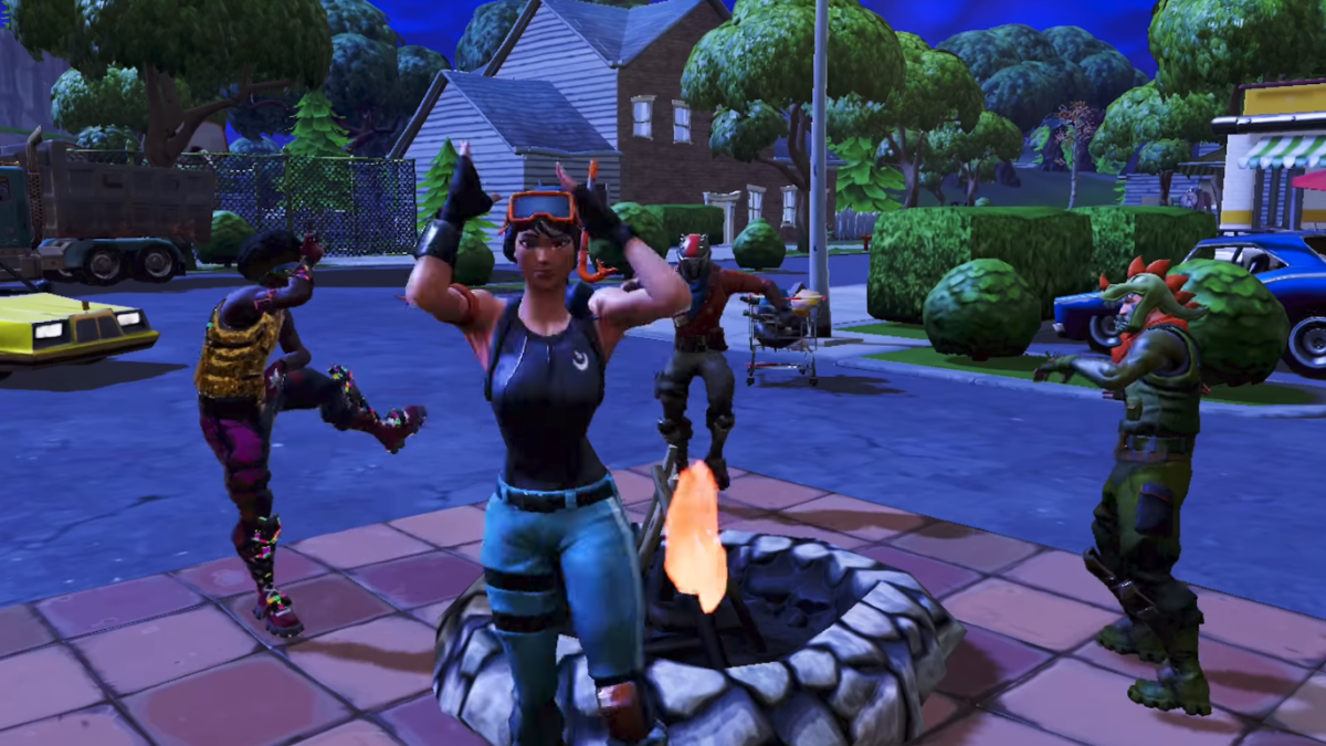  - fortnite character holding controller png