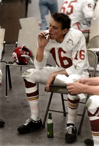 len dawson smoking sweatshirt