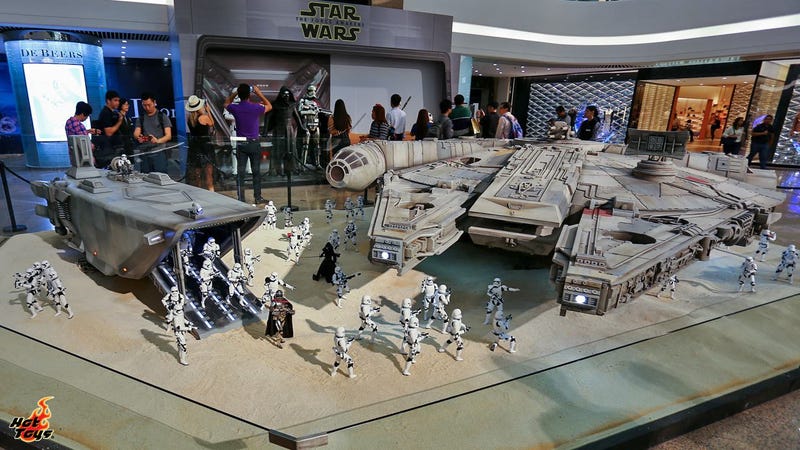 star wars figures diorama