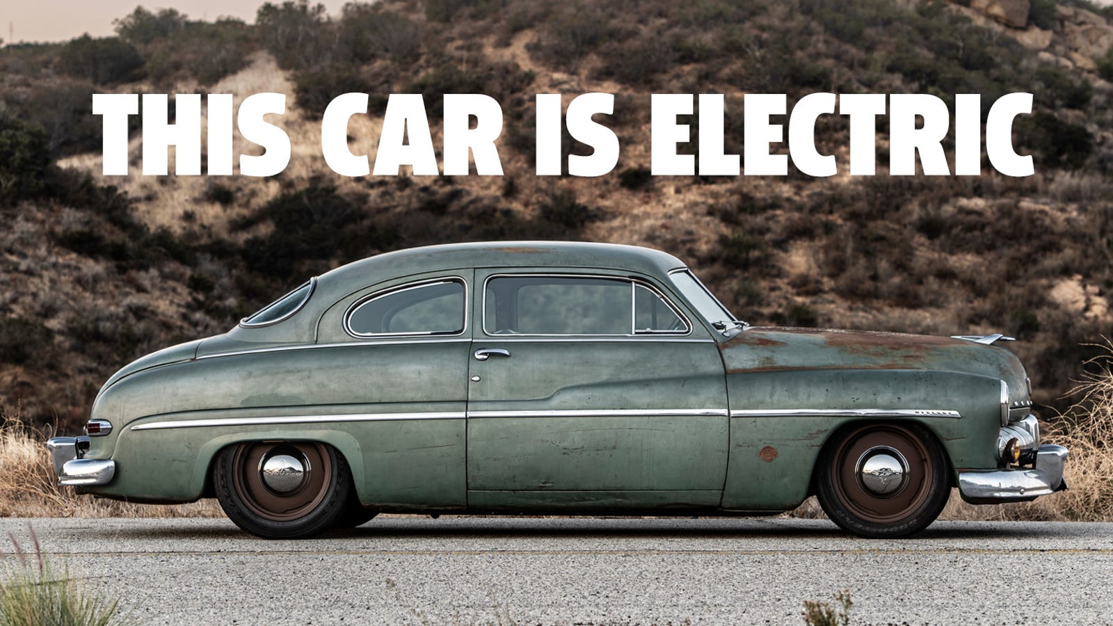 What It Takes To Give A 1949 Mercury The Heart Of A Tesla
