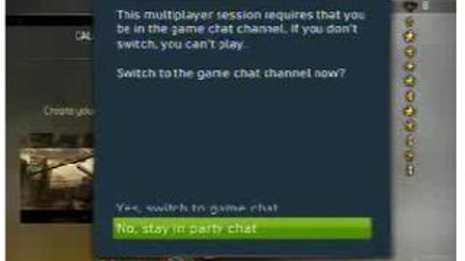 xbox one party chat not going through twitch app