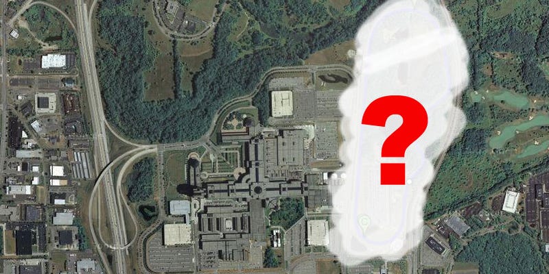 Illustration for article titled One Thing Separating Chrysler HQ From Most Malls