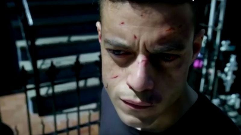Illustration for article titled The illusion shatters on Mr. Robot, and everything is both true and false